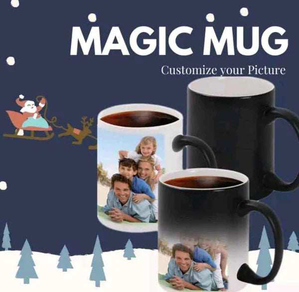 Magic Mug BLACK Customized