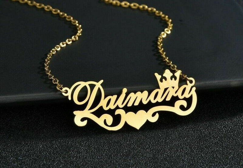 Beautiful Customized Single Name Necklace