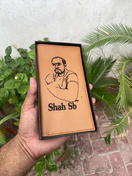 Long Wallet with Your Picture Name on it with Beautiful Box